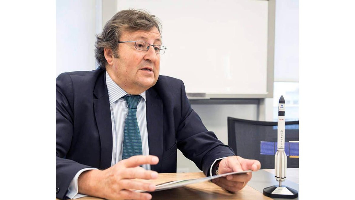 Luis Sahún, director general de SES Astra. DL