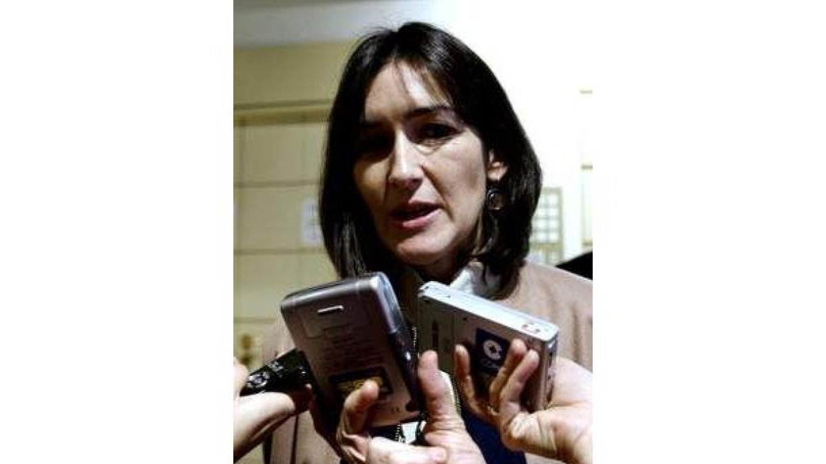 La ministra de Cultura, Ángeles González-Sinde.