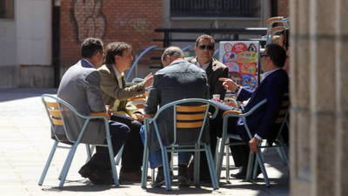 La reunión del pasado viernes entre socialistas y populares.