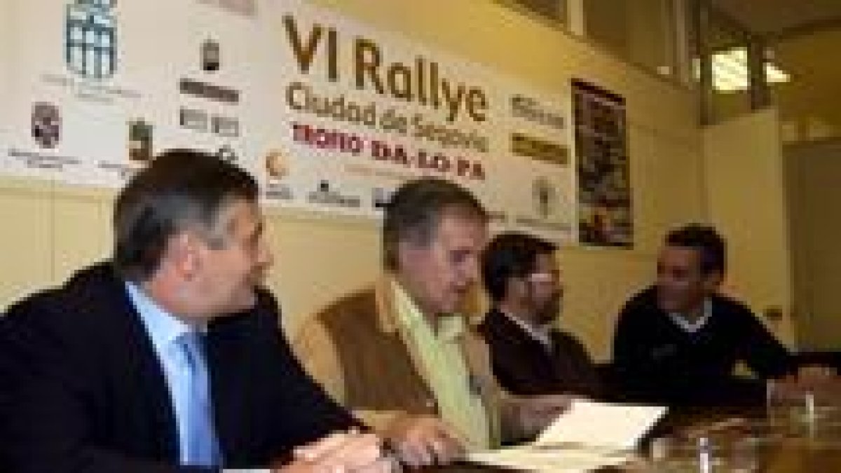 Un momento del acto de presentación, celebrado en la tarde de ayer en la capital segoviana