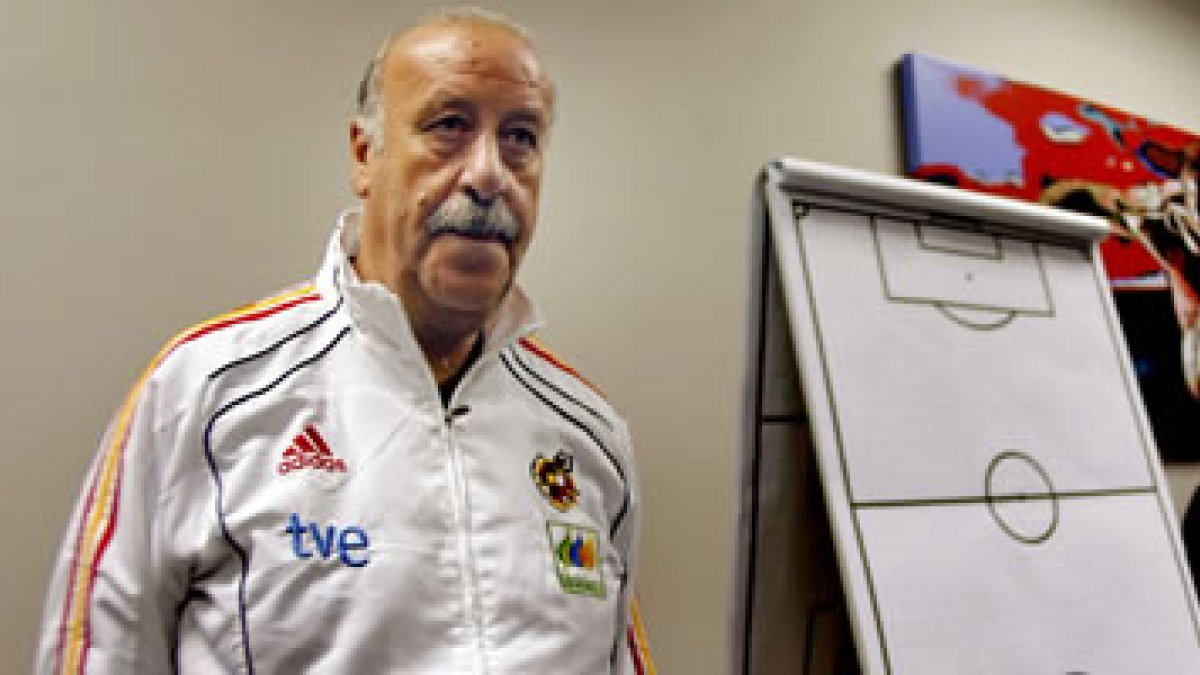 El seleccionador de España, Vicente del Bosque.