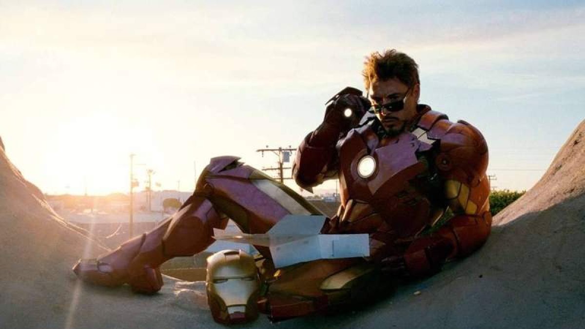 Robert Downey Jr. es el empresario Tony Stark y, a la vez, el superhéroe Iron Man.