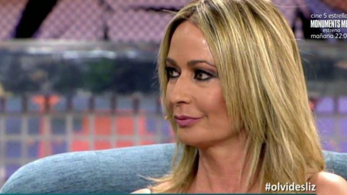 Olvido Hormigos, en Sálvame Deluxe.