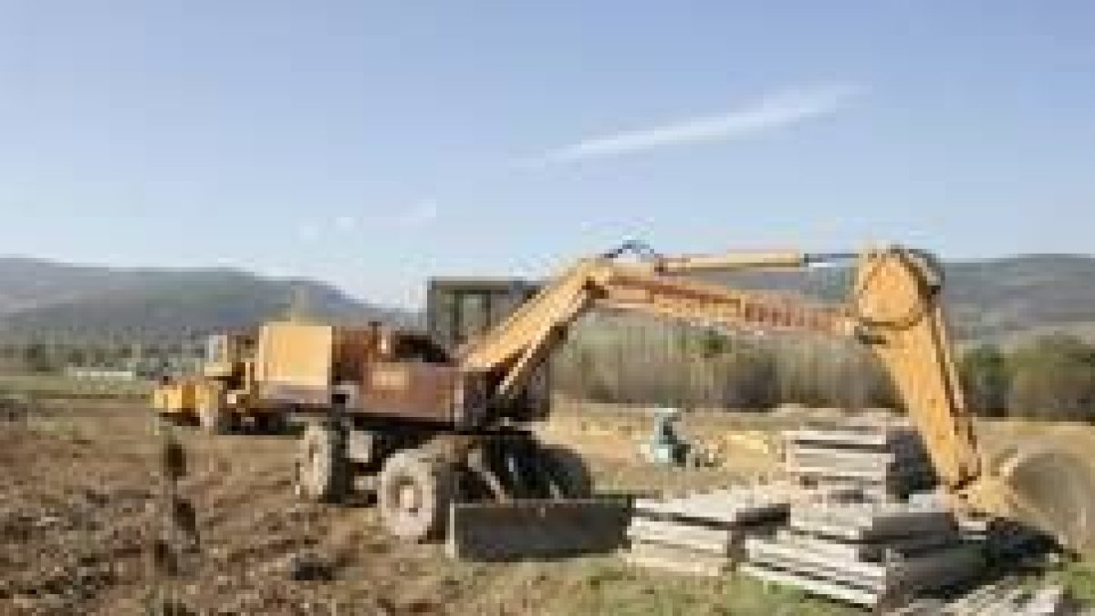 La zona del lago donde se piensa crear un campamento infantil