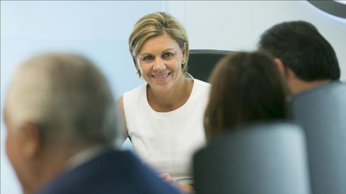 María Dolores de Cospedal, secretaria general del PP.