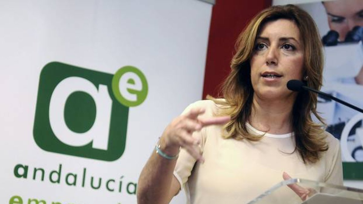 La presidenta de la Junta de Andalucía, Susana Díaz.