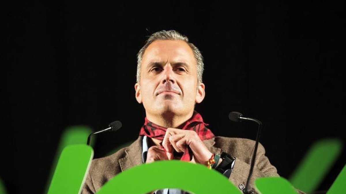 El secretario general de Vox, Javier Ortega Smith. TONI GALÁN