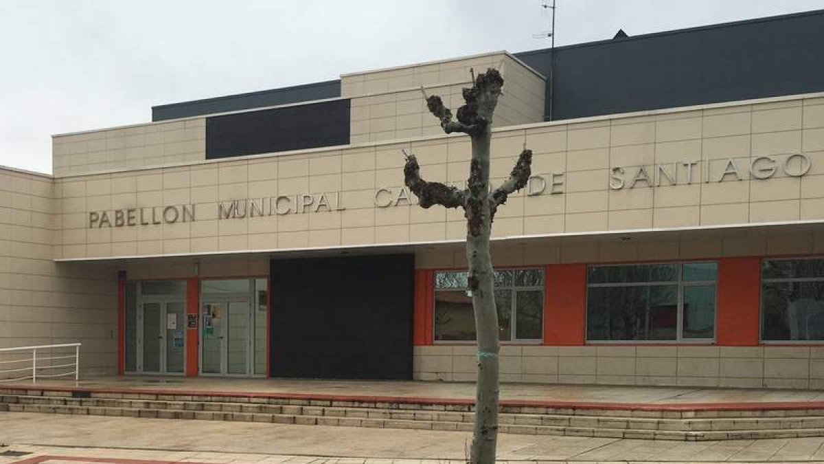 En el pabellón Camino de Santiago se realizan actividades. DL