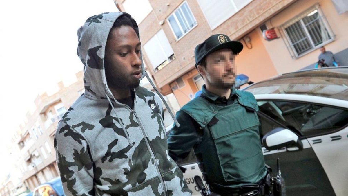 Rubén Semedo, en el juzgado de Llíria.