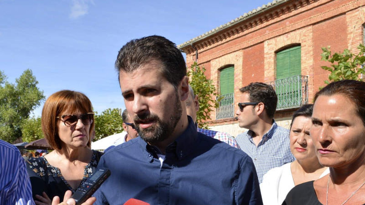 El secretario regional del PSOE, Luis Tudanca. A. ÁLVAREZ