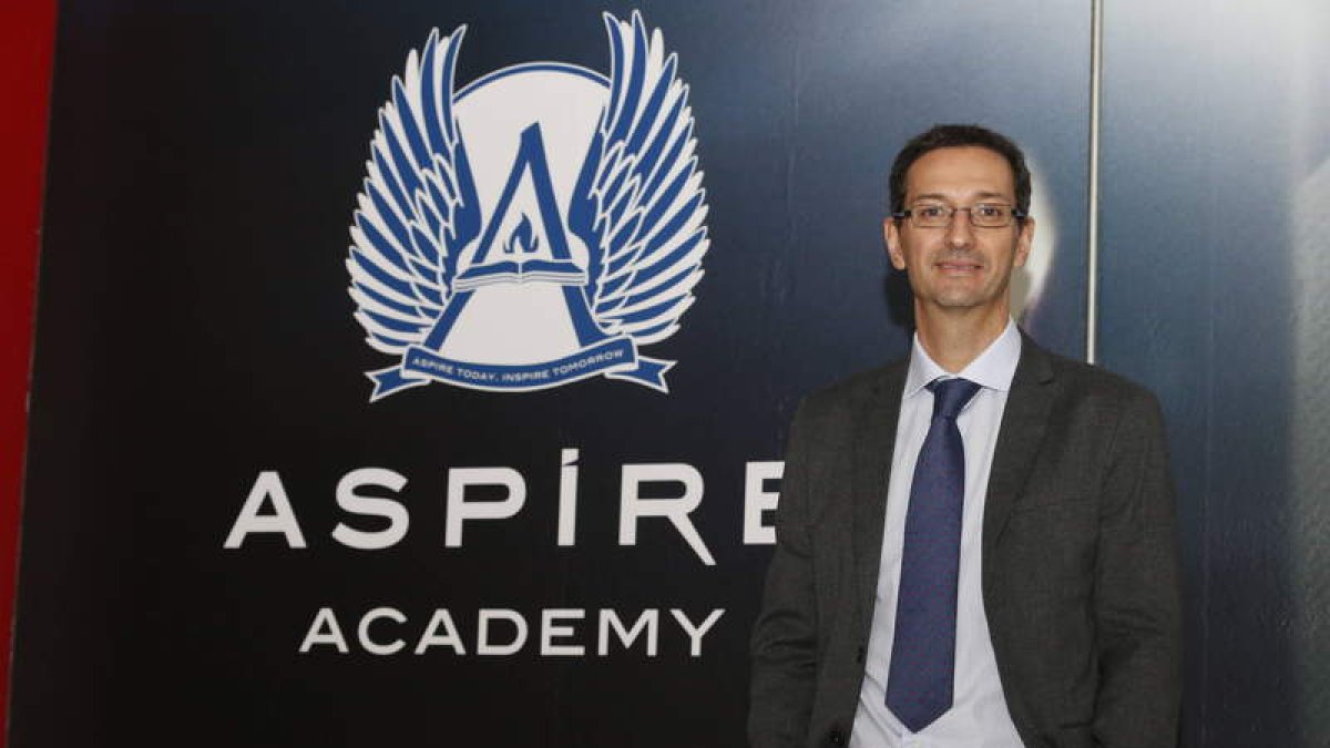 Iván Bravo, vicepresidente de la Cultural y actual director general de Aspire Academy. RAMIRO