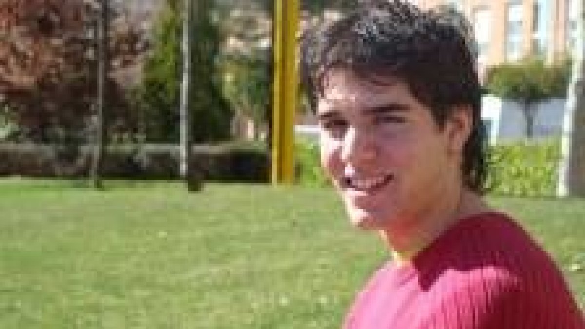 Pablo Álvarez, en uno de los parques de la zona de Eras