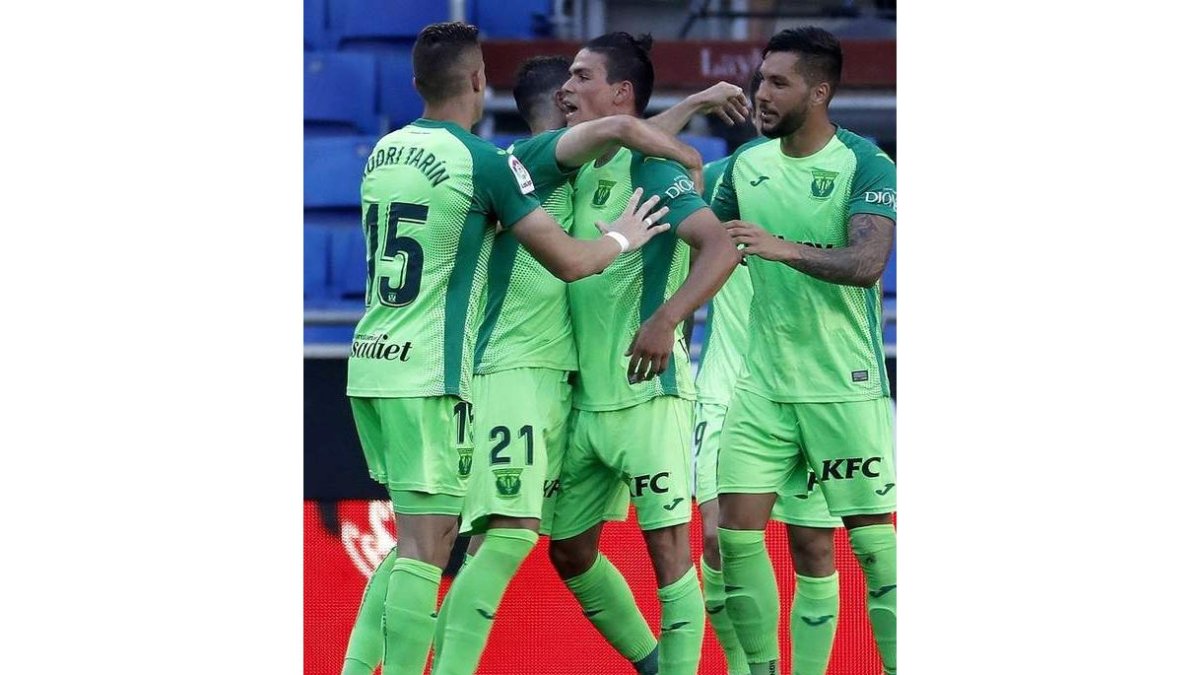 Silva da tres puntos al Leganés. A. DALMAU