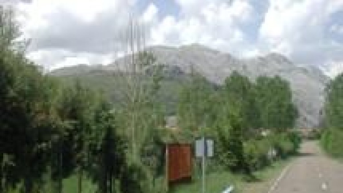 El terreno donde se va a construir el polígono turístico y los bungalow