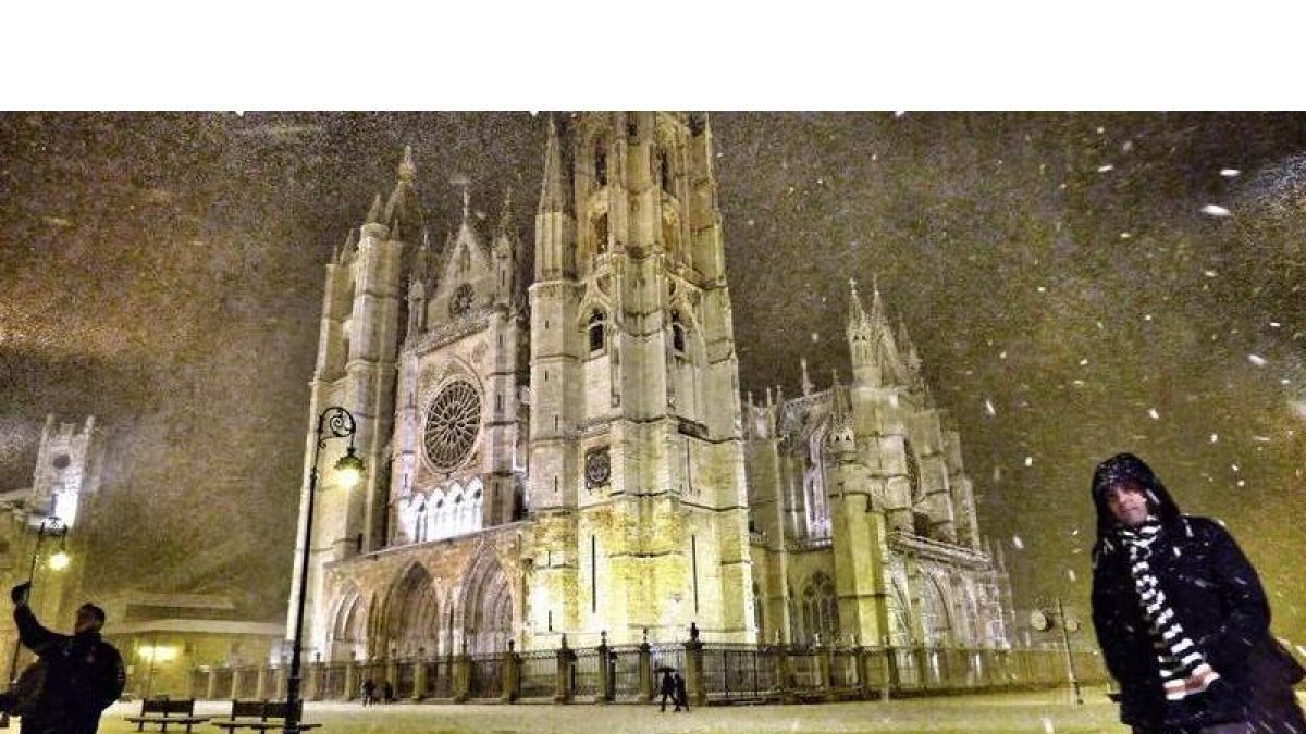Nieve en la Catedral