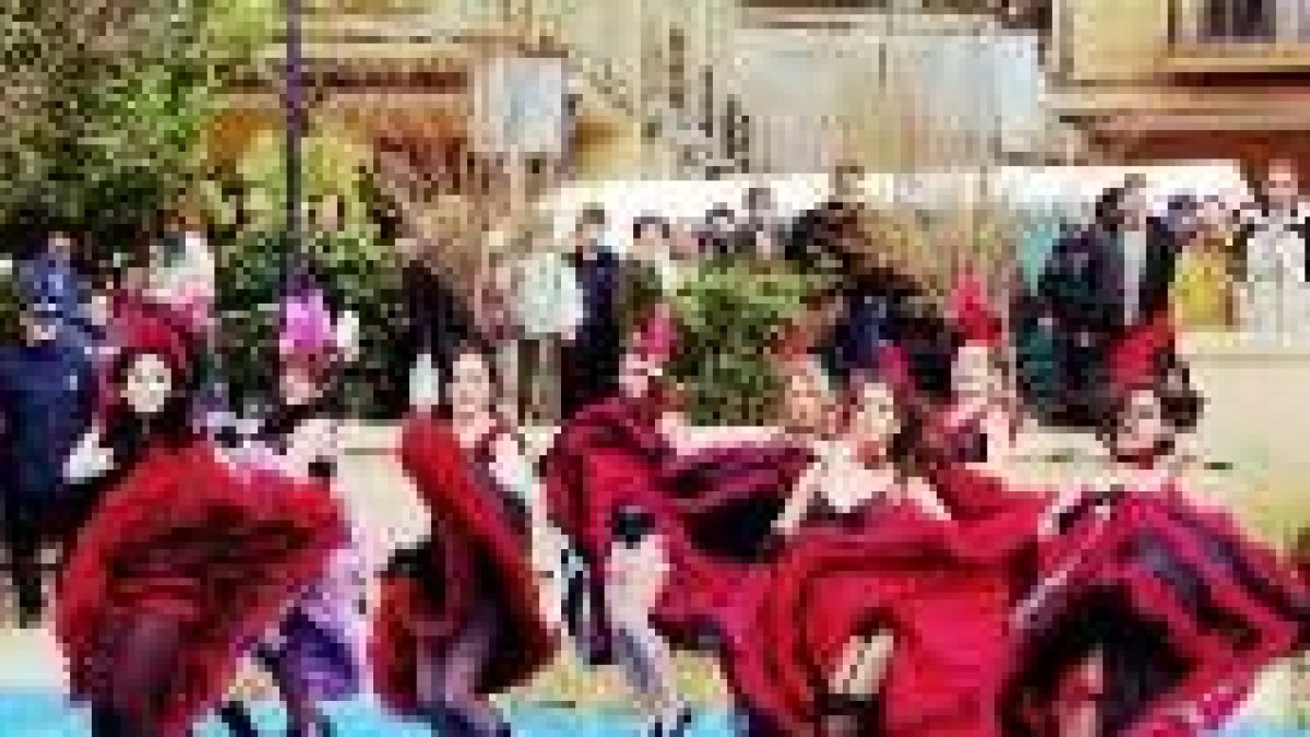 Un momento del carnaval del año pasado en la localidad de Sahagún