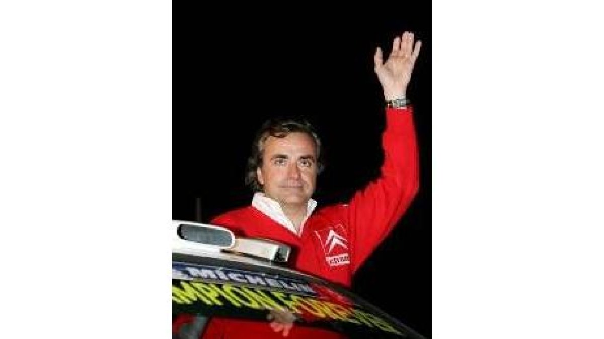 Sainz tuvo que renunciar a su última prueba por un accidente