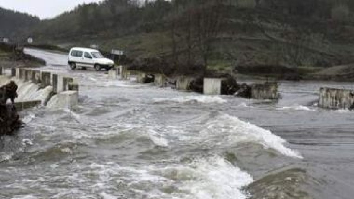 Imagen de las intensas lluvias caídas estos días en España.