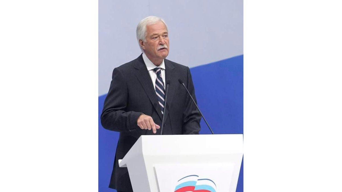 El presidente de la Duma, Borís Grizlov.