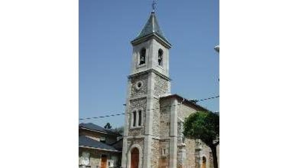 La iglesia parroquial de Nuestra Señora de la Asunción en La Pola