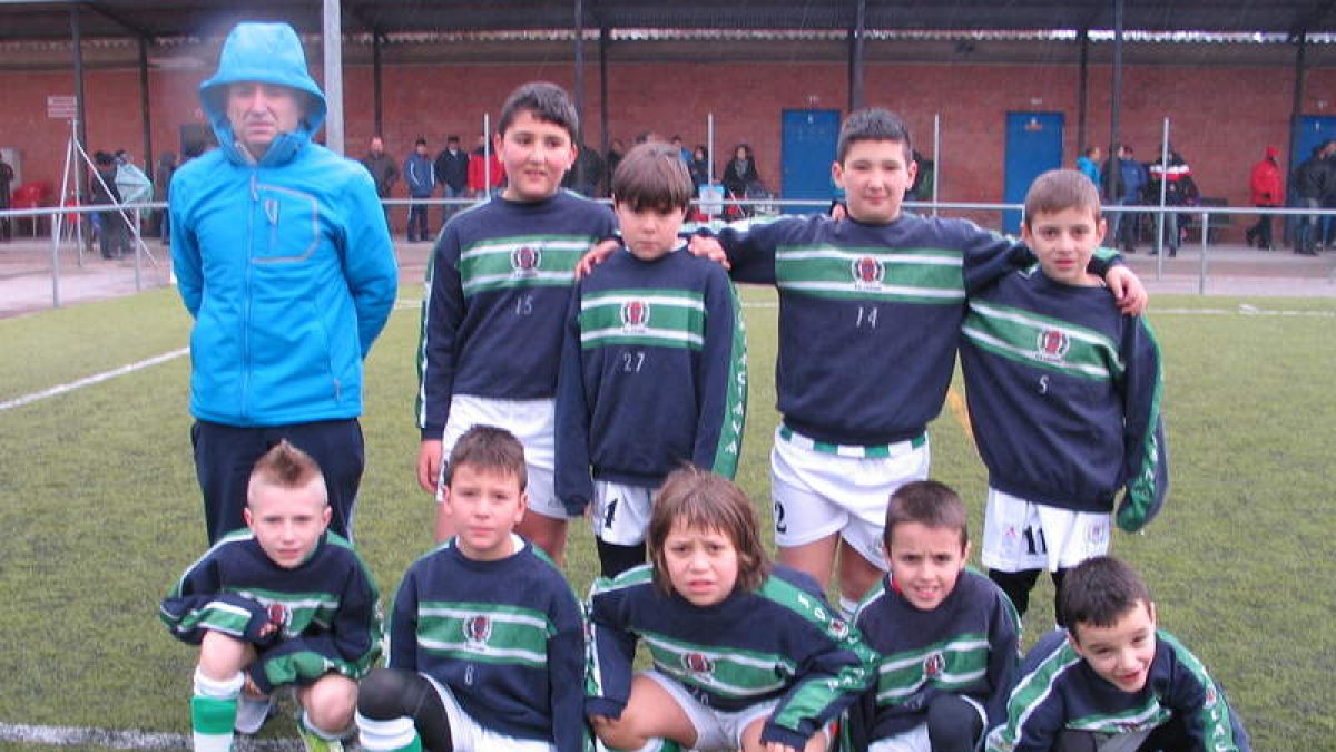 El Laciana benjamín no pudo con el Atlético Bembibre.