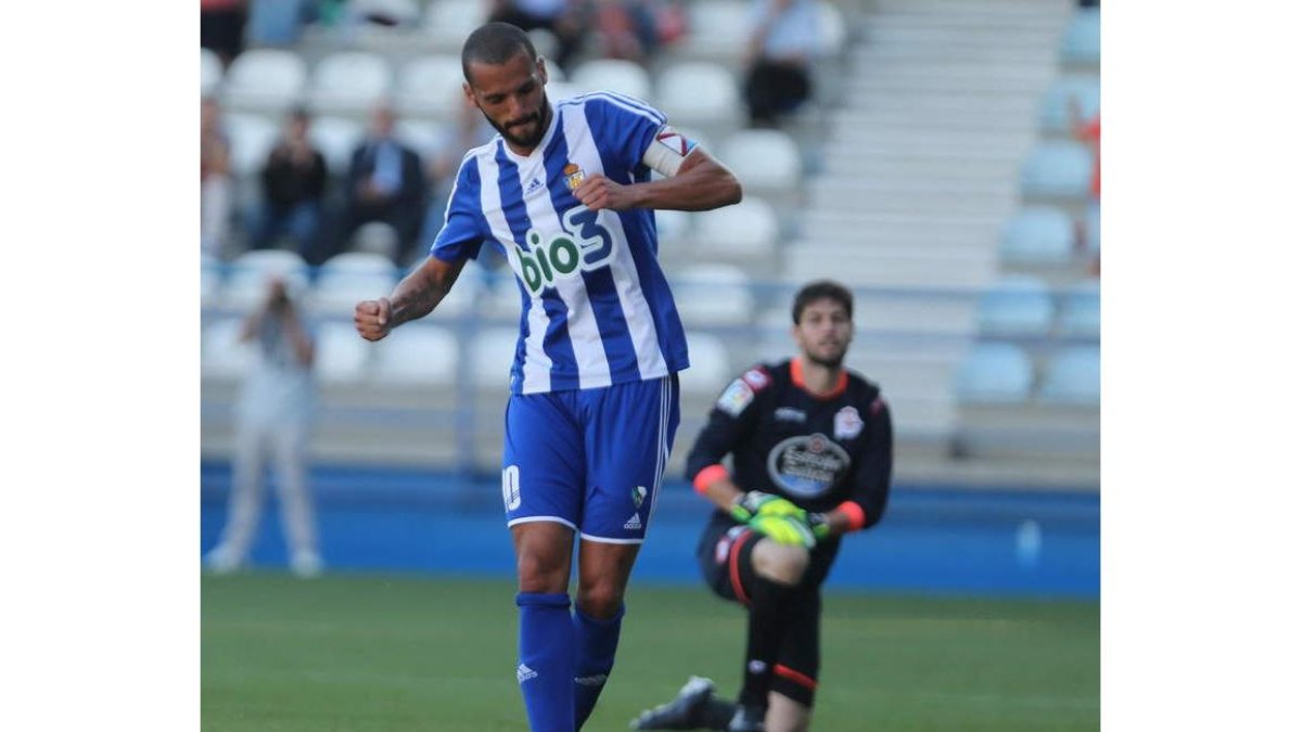 Yuri volvió a marcar de penalti como el pasado miércoles, aunque hizo un trabajo de más sacrificio