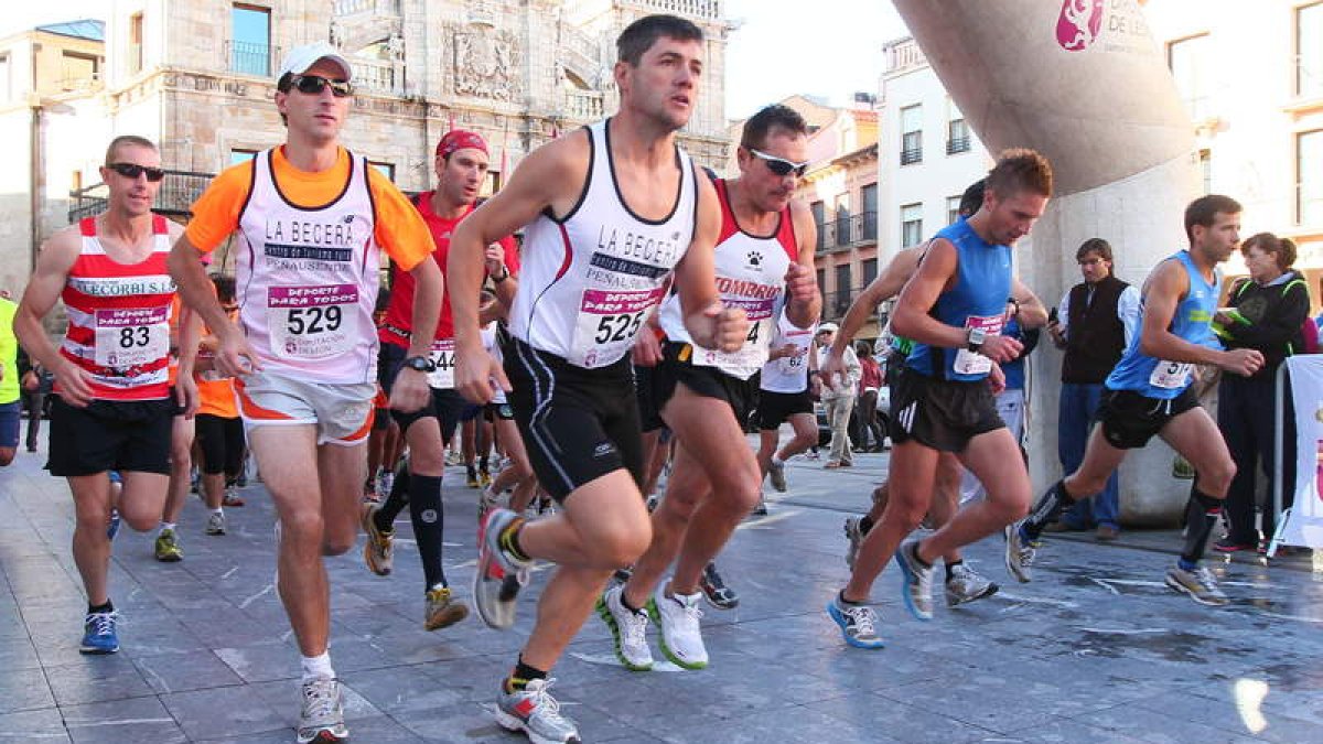 Astorga será uno de los escenarios de la carrera solidaria entre León y Santiago.