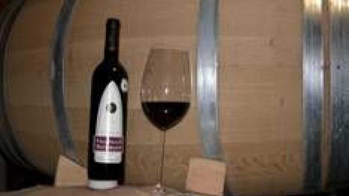 En la imagen, el vino recién galardonado