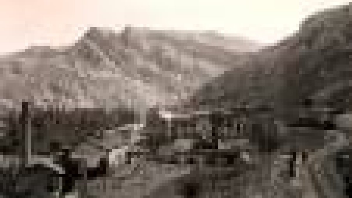 Instalaciones de Vegamediana, antiguo lavadero de carbón y hornos de coque