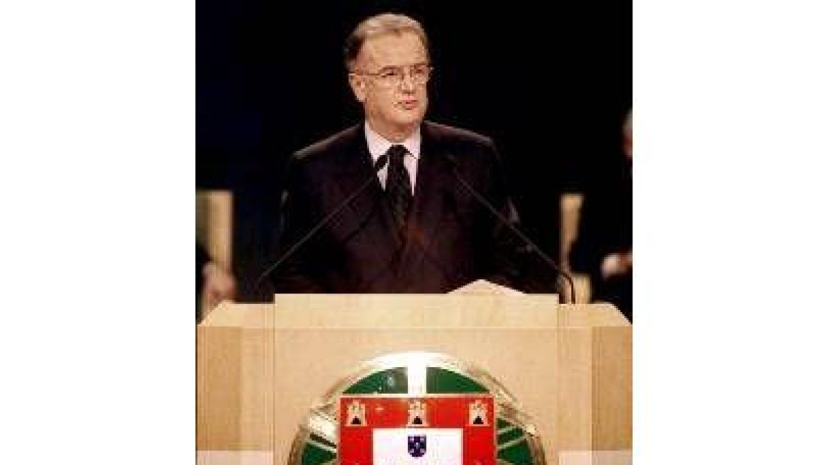 El presidente de Portugal, Jorge Sampaio, en una foto de archivo