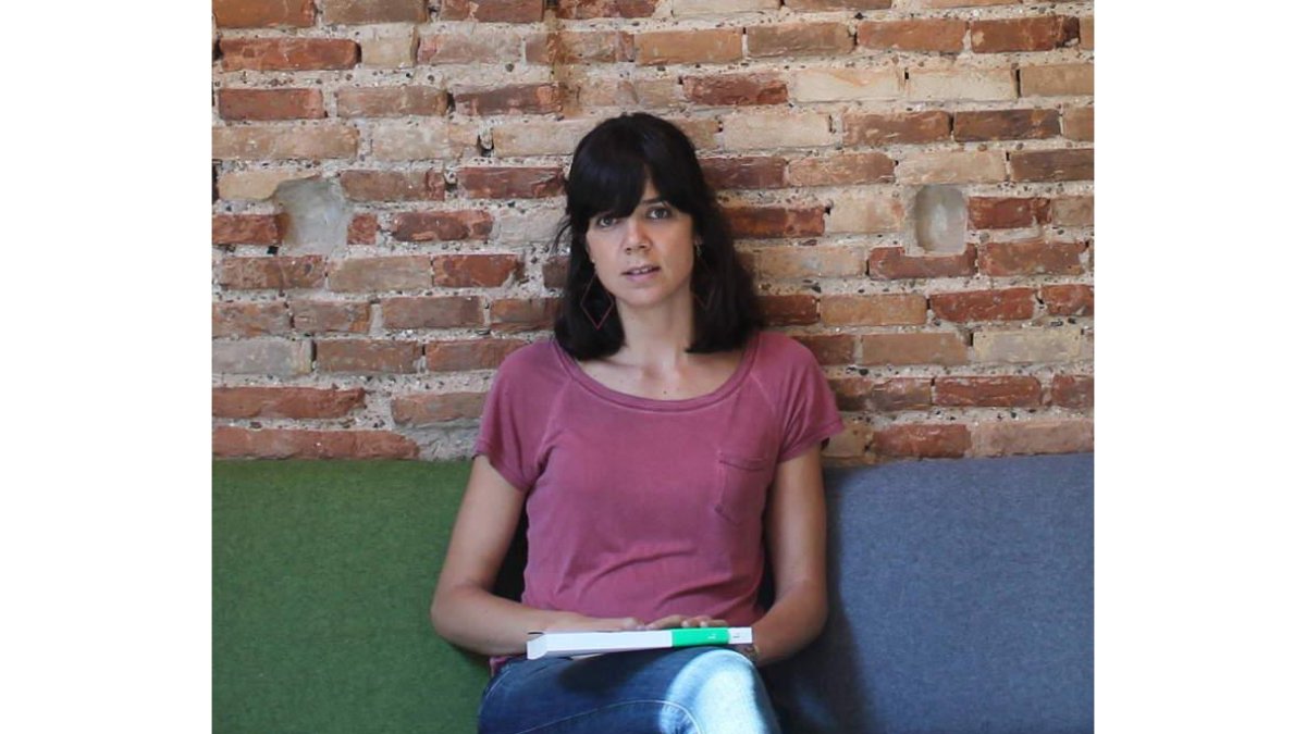 La autora de ‘La ciudad’, Lara Moreno