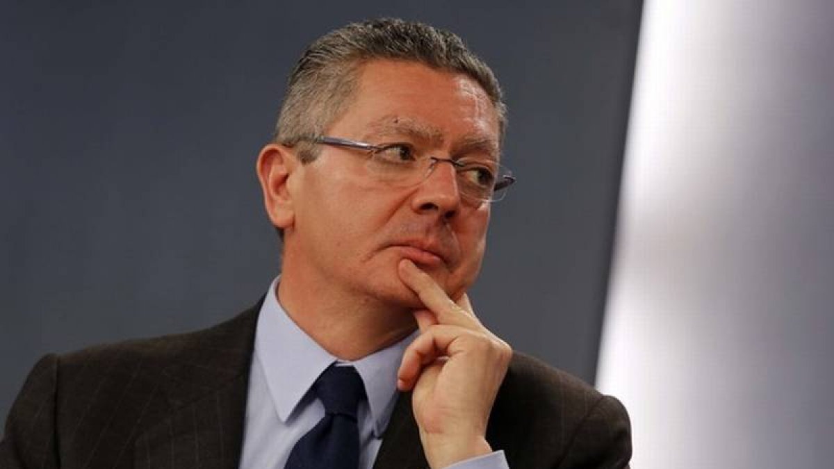 El ministro Gallardón.