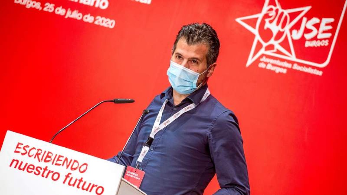 El secretario general de los socialistas de Castilla y León, Luis Tudanca. SANTI OTERO