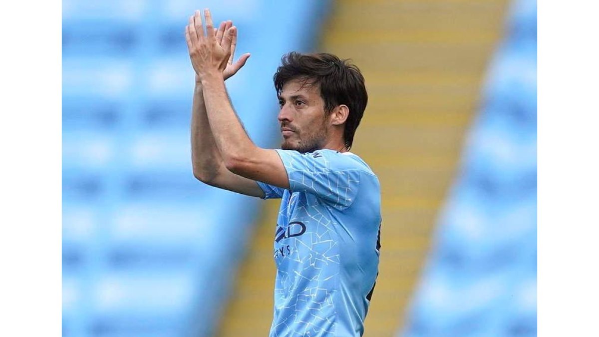 David Silva se despidió hace unos días del Manchester City. POOL
