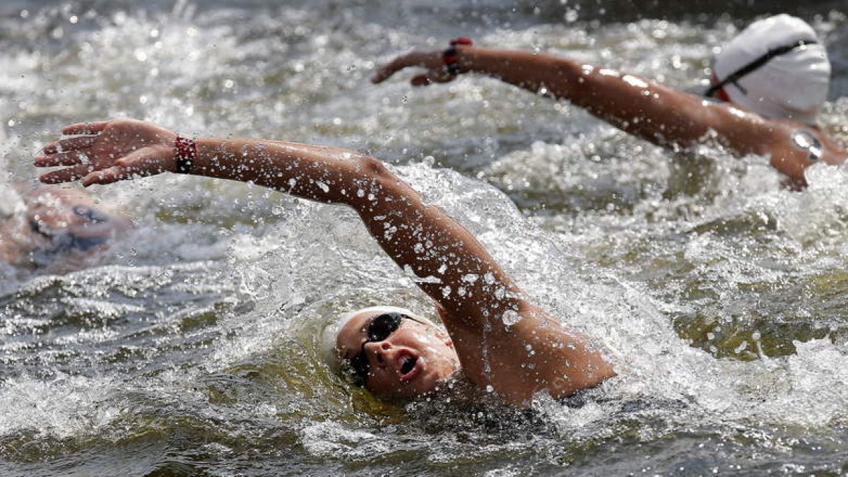 Érika Villaécija intentará subir al podio en el Europeo de aguas abiertas que acoge Berlín.