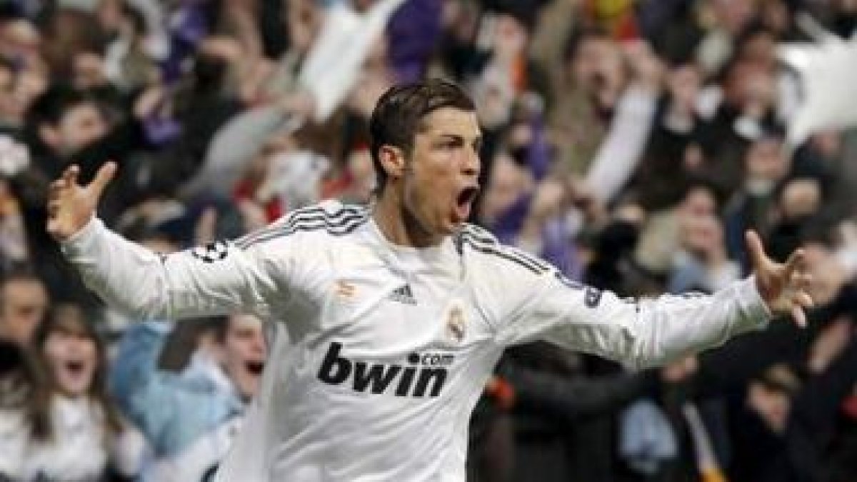 Cristiano Ronaldo celebra un gol conseguido esta temporada.