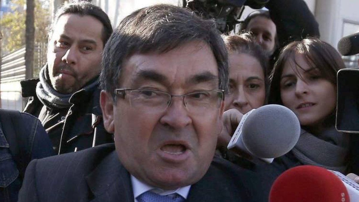 El ex director del Kelme, Vicente Belda, compareció ayer ante la juez de la Operación Puerto.