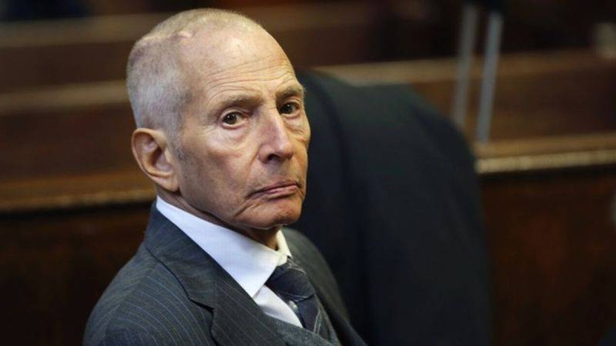 Robert Durst, en diciembre del 2014, cuando compareció ante la justicia de Nueva York por traspasar una propiedad privada.