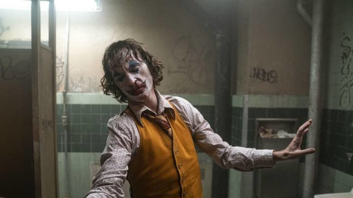 Joaquín Phoenix, protagonista de 'Joker', una de las películas dentro de la oferta. WARNER B.