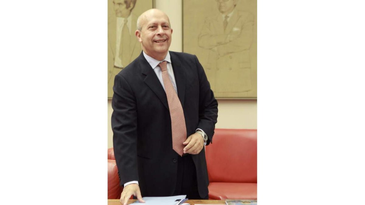El ministro de Educación, José Ignacio Wert.