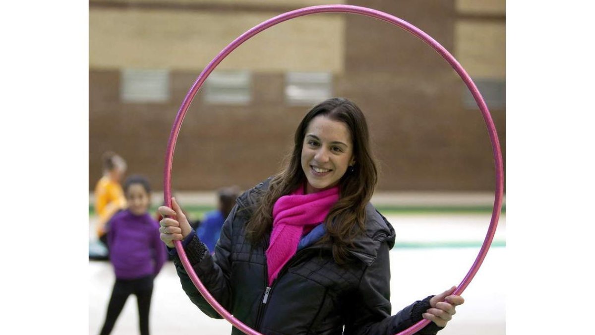 Carolina es la ponente de las Jornadas de Gimnasia en Ávila.