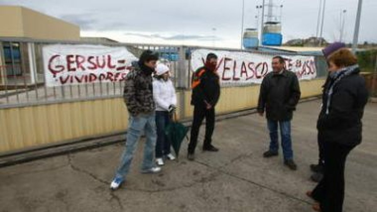 Un grupo de piquetes.