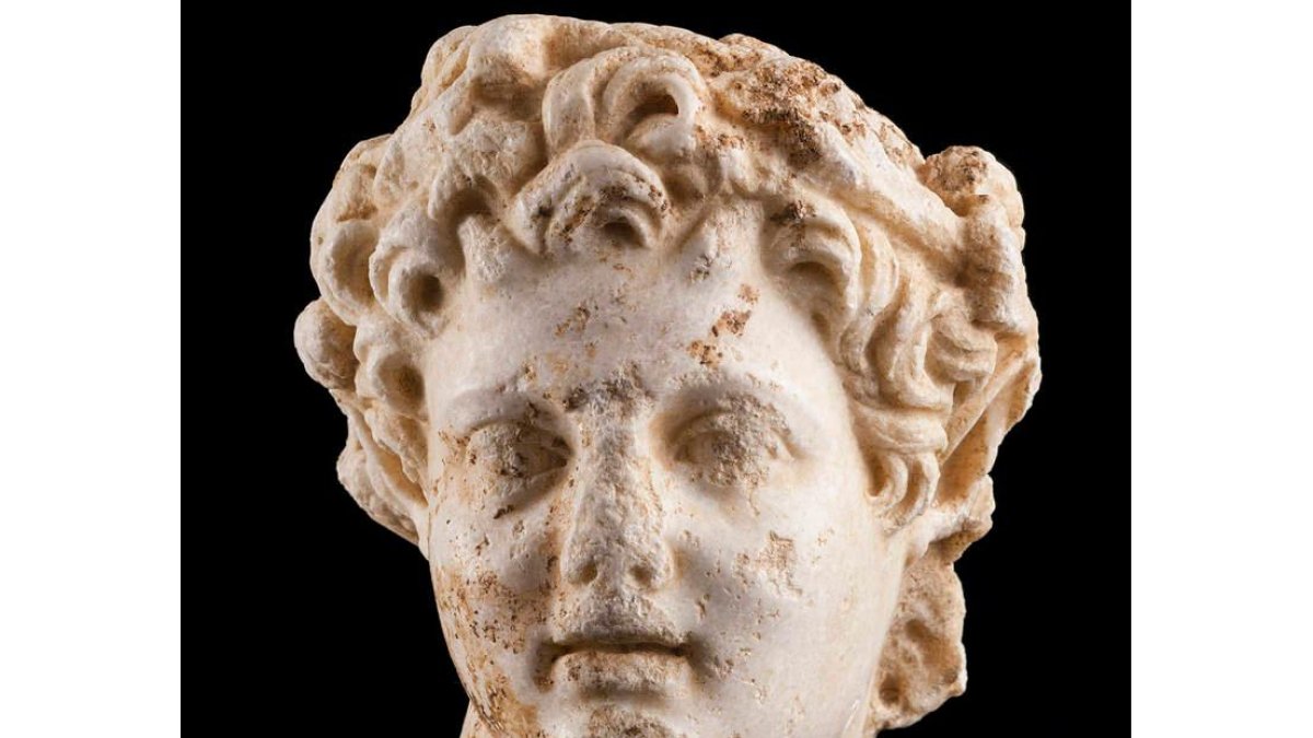 Fotografía del busto encontrado. IMAGEN MAS