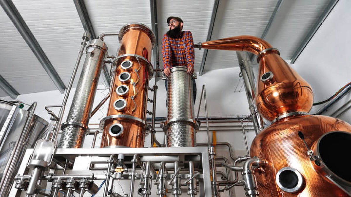 Enrique Lozano, fundador de Bunker Distillery. DL