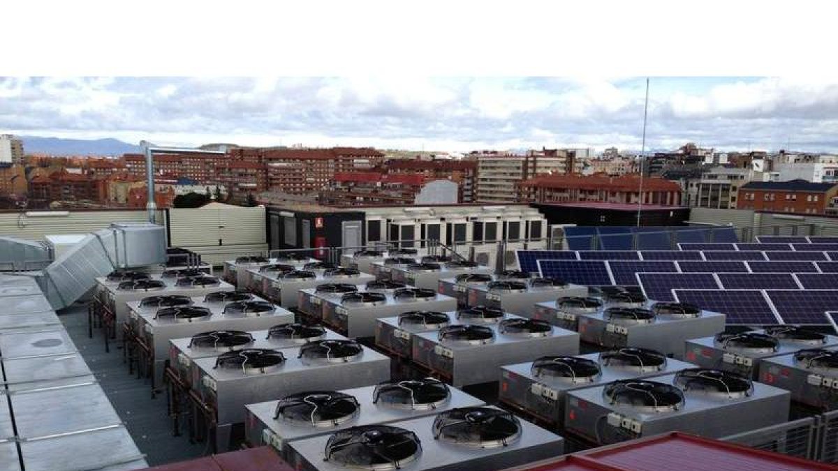Uno de los proyectos de climatización realizados por la empresa leonesa Espaclima. DL