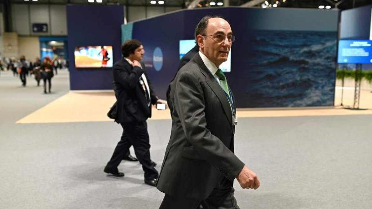 Ignacio Galán presentó en una conferencia los resultados de Iberdrola.