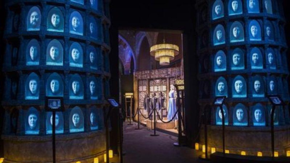 Aspecto de la exposición, de Juego de Tronos en el Museo Marítimo.