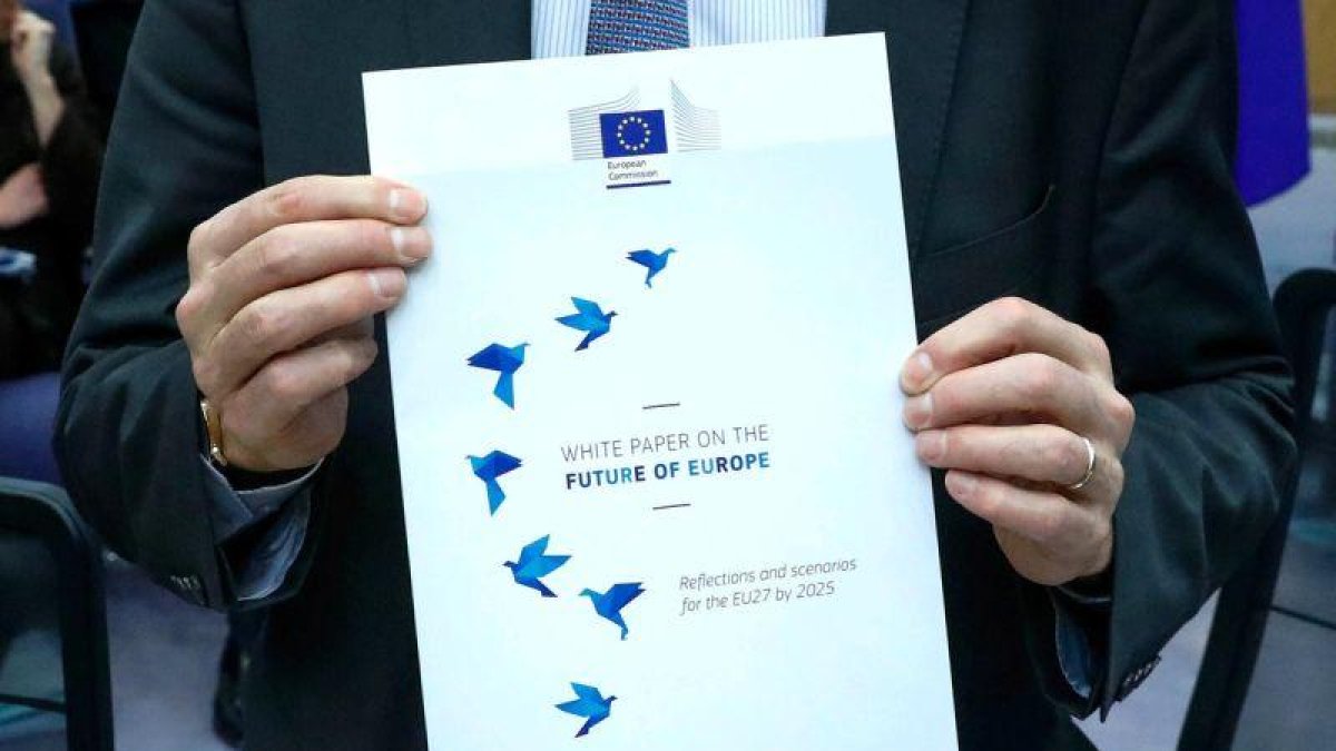 El 'Libro Blanco para el Futuro de Europa'.