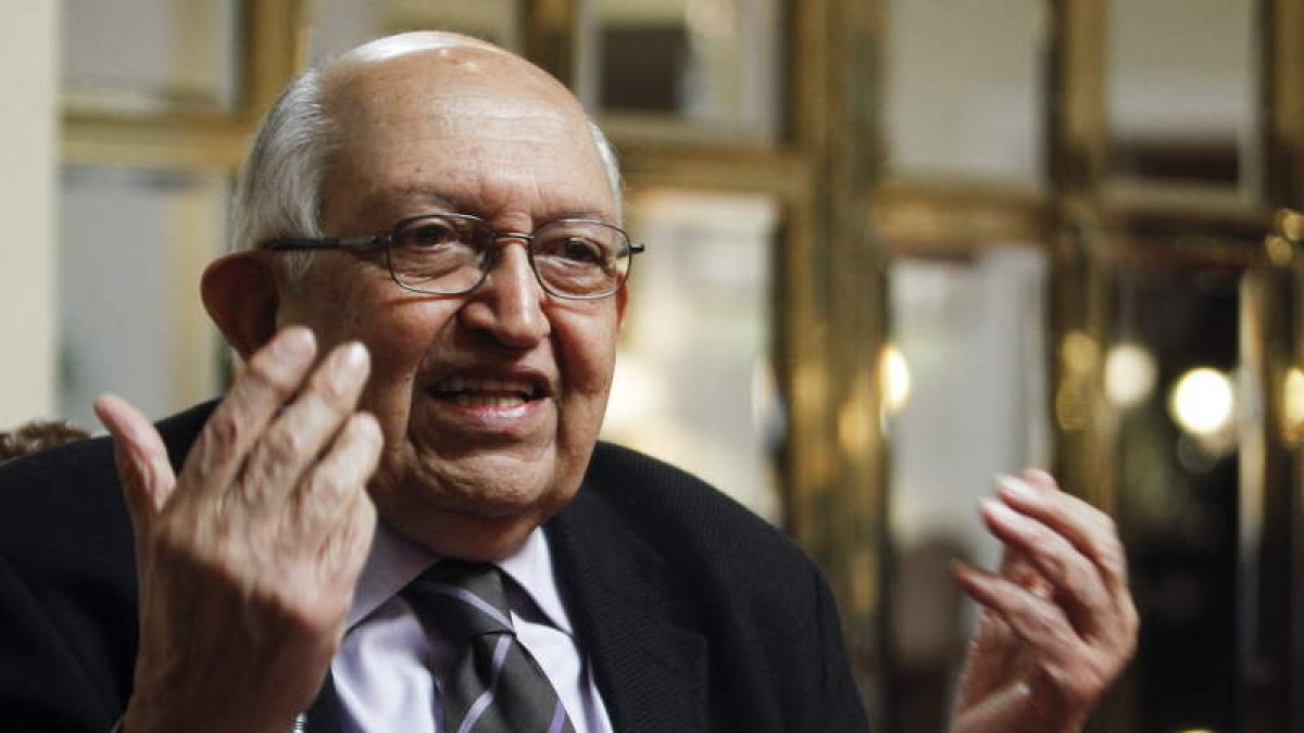 El escritor colombiano y amigo de Gabriel García Márquez, Plinio Apuleyo.