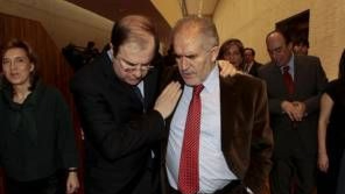 El presidente del Consejo Consultivo, Mario Amilivia, en la recepción